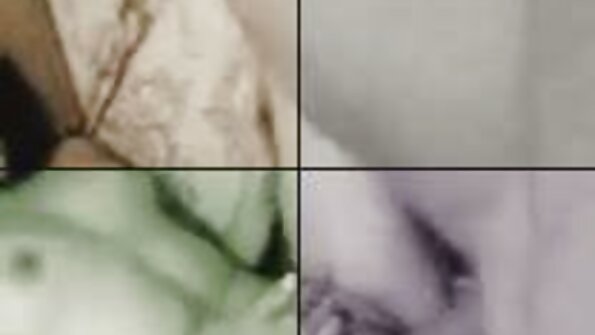 Helt utsökt brunhårig slampa som rider på hennes mans haka